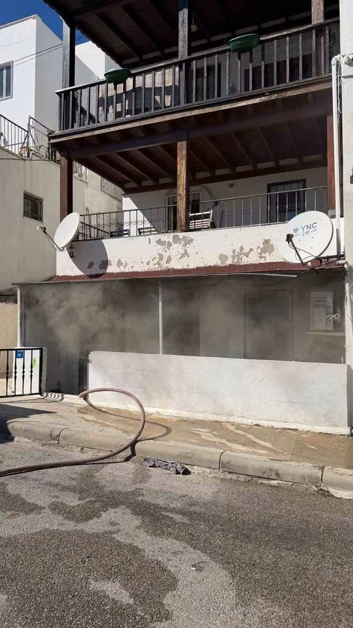 Bodrum’da ev yangını paniğe neden oldu