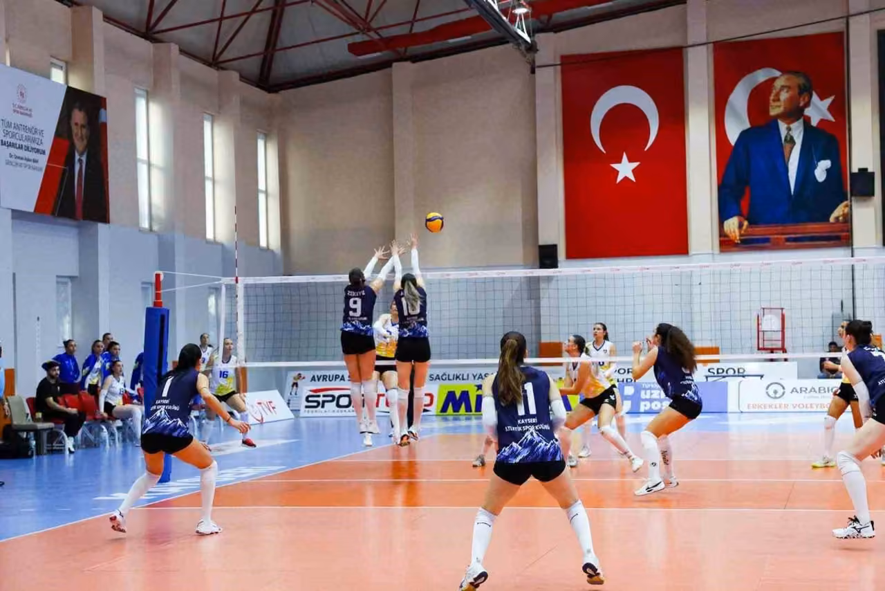 TVF Kadınlar 2. Lig 15. Grup: Kayseri Atletikspor: 3 - Kayseri Cimnastik Spor: 0