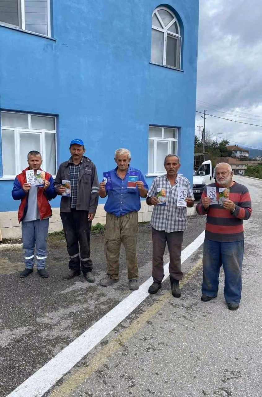 Yığılca’da 60 yaş üstü vatandaşlar sağlık için harekete geçti