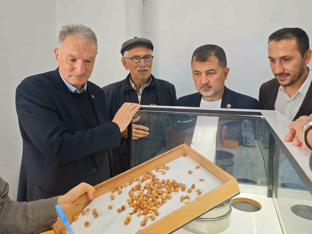 Fındık alım çalışmaları yerinde incelendi