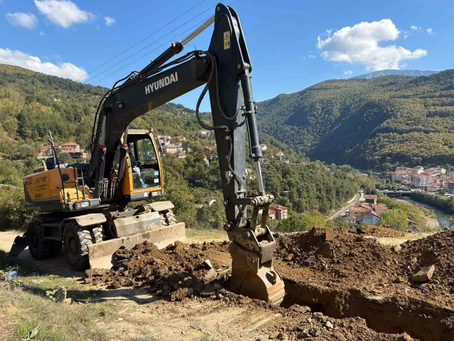 Yenice’de Karşıyaka Mahallesi’nde altyapı çalışmaları başladı