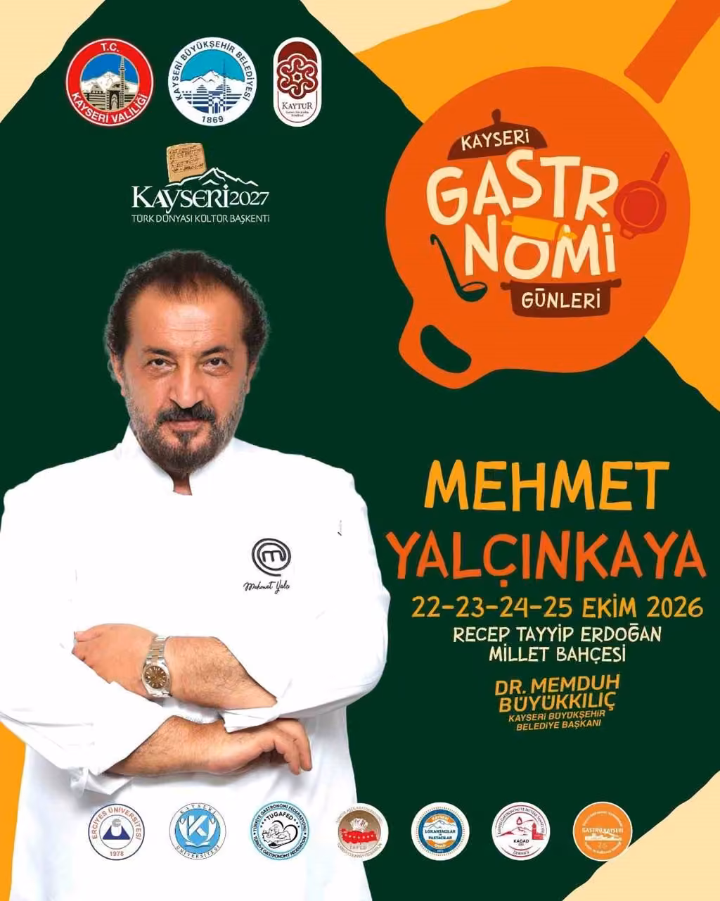 Kayseri Gastronomi Günler için geri sayım başladı