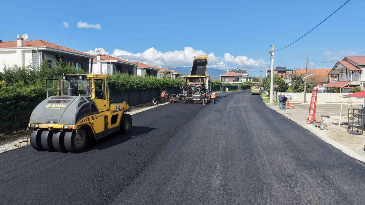 Düzce’de asfalt seferberliği hız kesmiyor