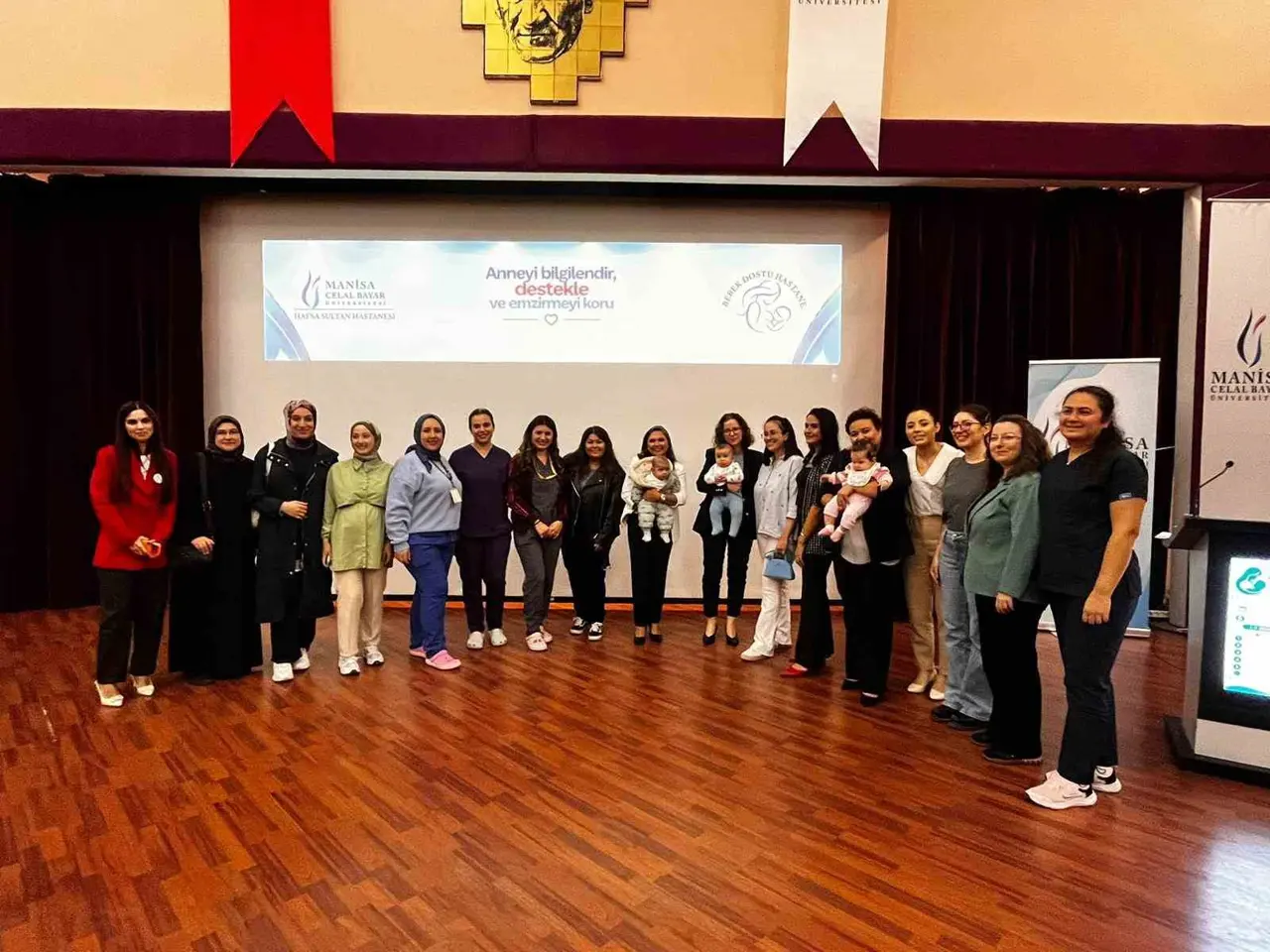 16 yıldır "Bebek Dostu Hastane" unvanını taşıyor