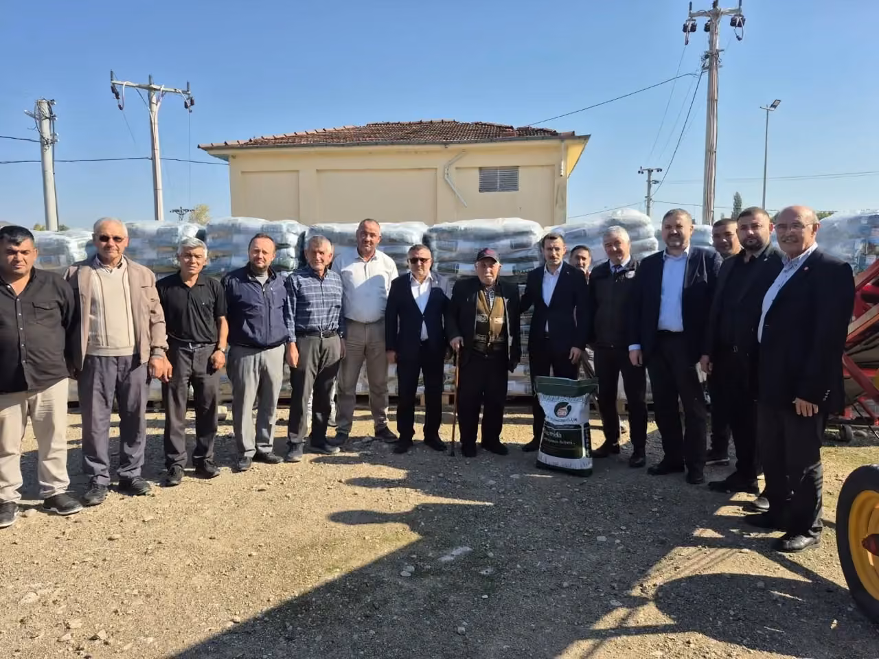 Bilecik’te çiftçilere 178 ton buğday tohumu desteği