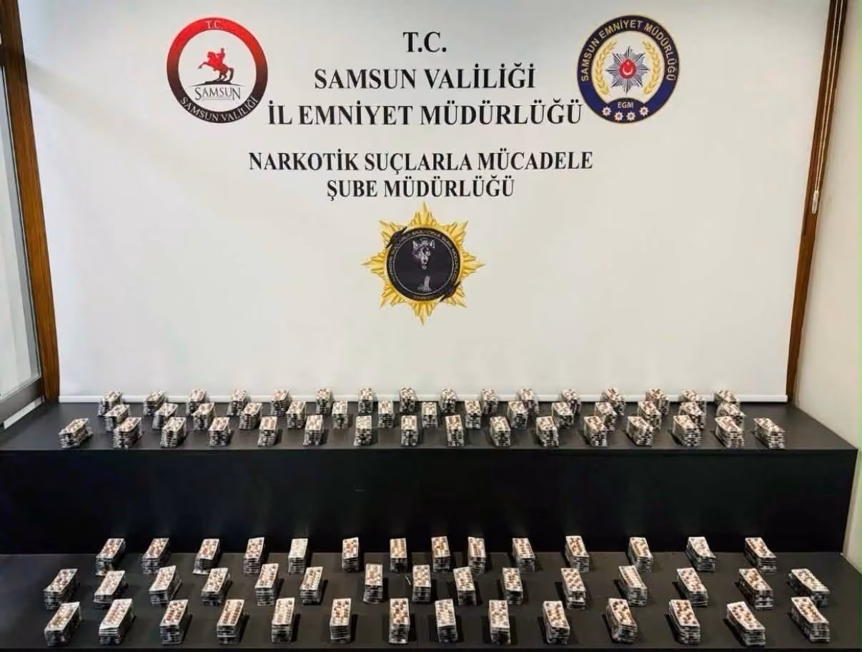 5 bin 656 adet sentetik ecza ele geçirildi