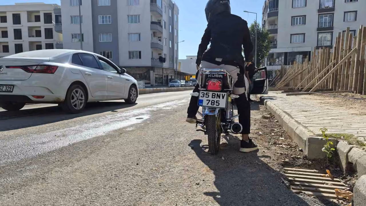 Adıyaman’da motosiklet devrildi: 1 yaralı