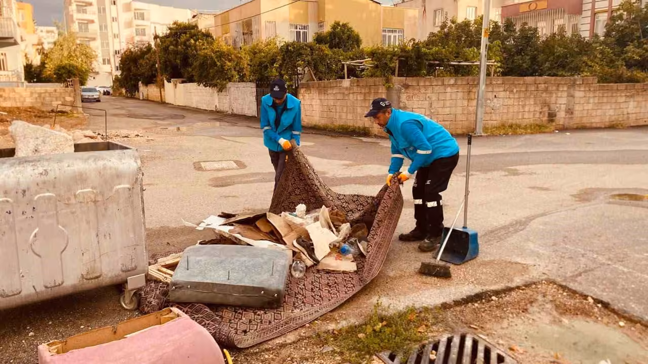 Adıyaman’da her gün 240 ton çöp toplanıyor