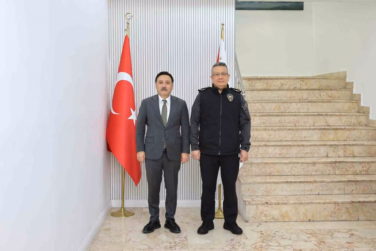 Vali Çiçek’ten İl Emniyet Müdürü Ergen’e hayırlı olsun ziyareti