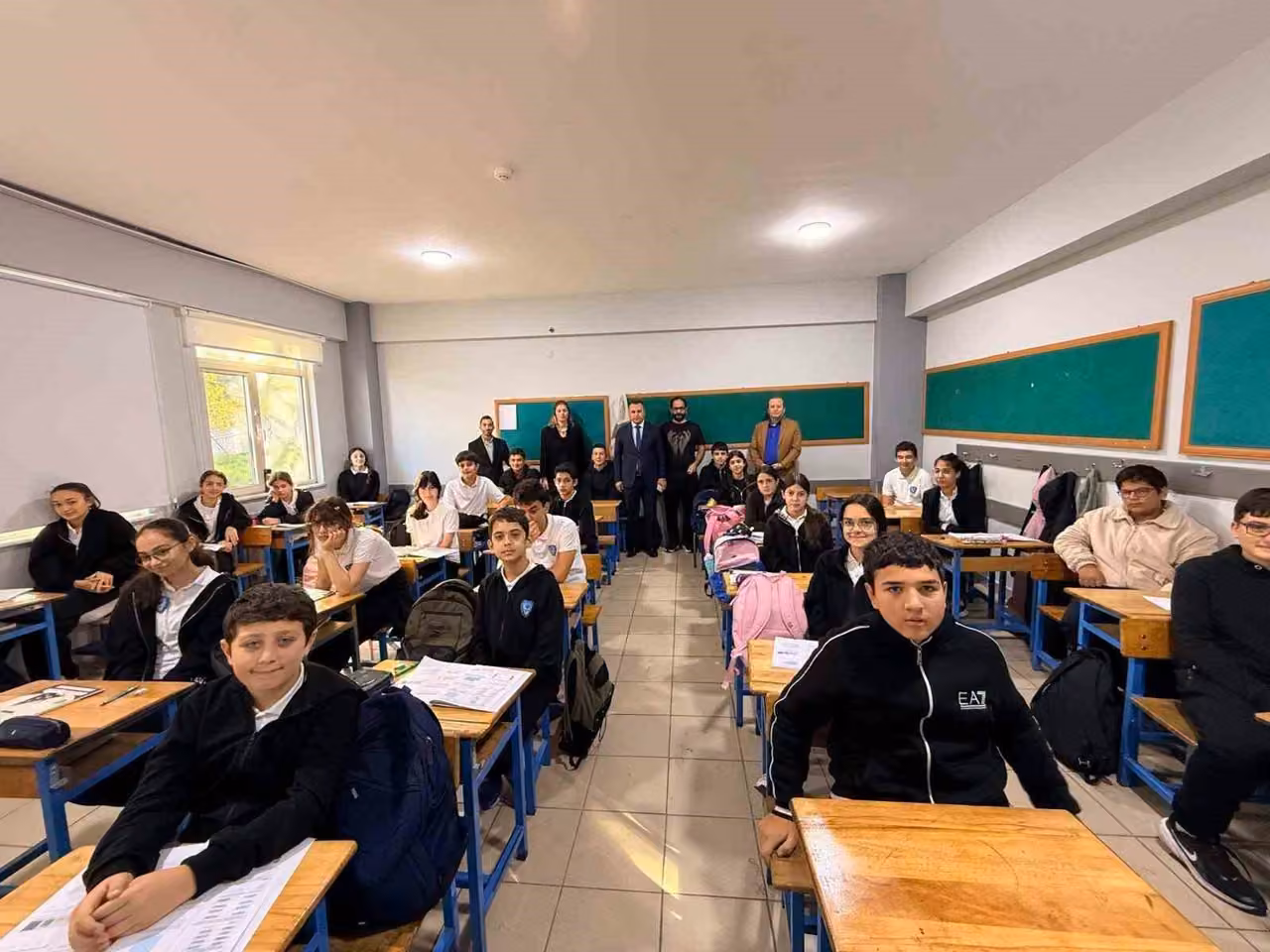 Kaymakam öğrencilerle bir araya geldi