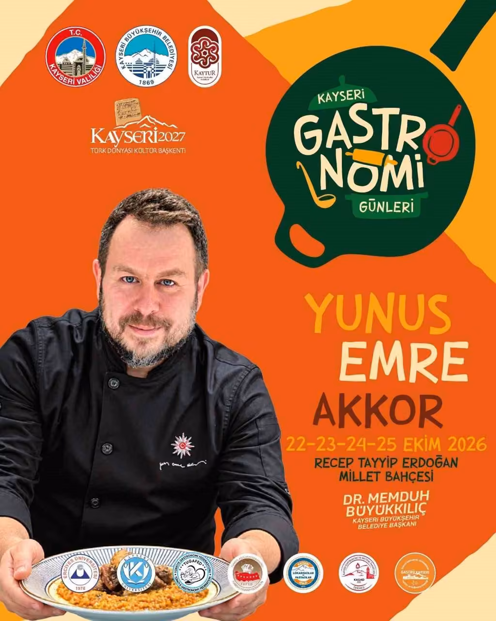 Kayseri Gastronomi Günler için geri sayım başladı