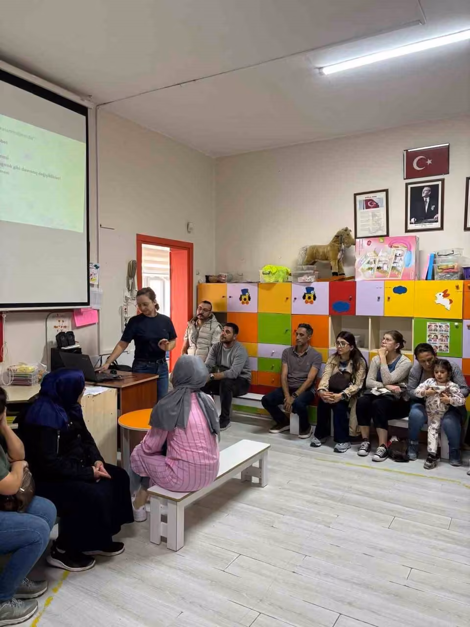 Söke’de çocukların sağlıklı gelişimi için eğitim verildi