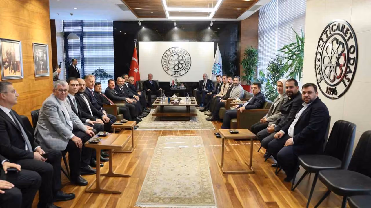 Hulusi Akar, Büyükkılıç ve Okandan’dan KTO’ya ’Hayırlı Olsun’ ziyareti