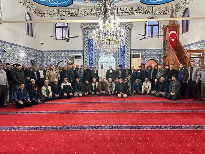 Camiler ve Din Görevlileri Haftası kapsamında sabah namazı buluşması gerçekleşti