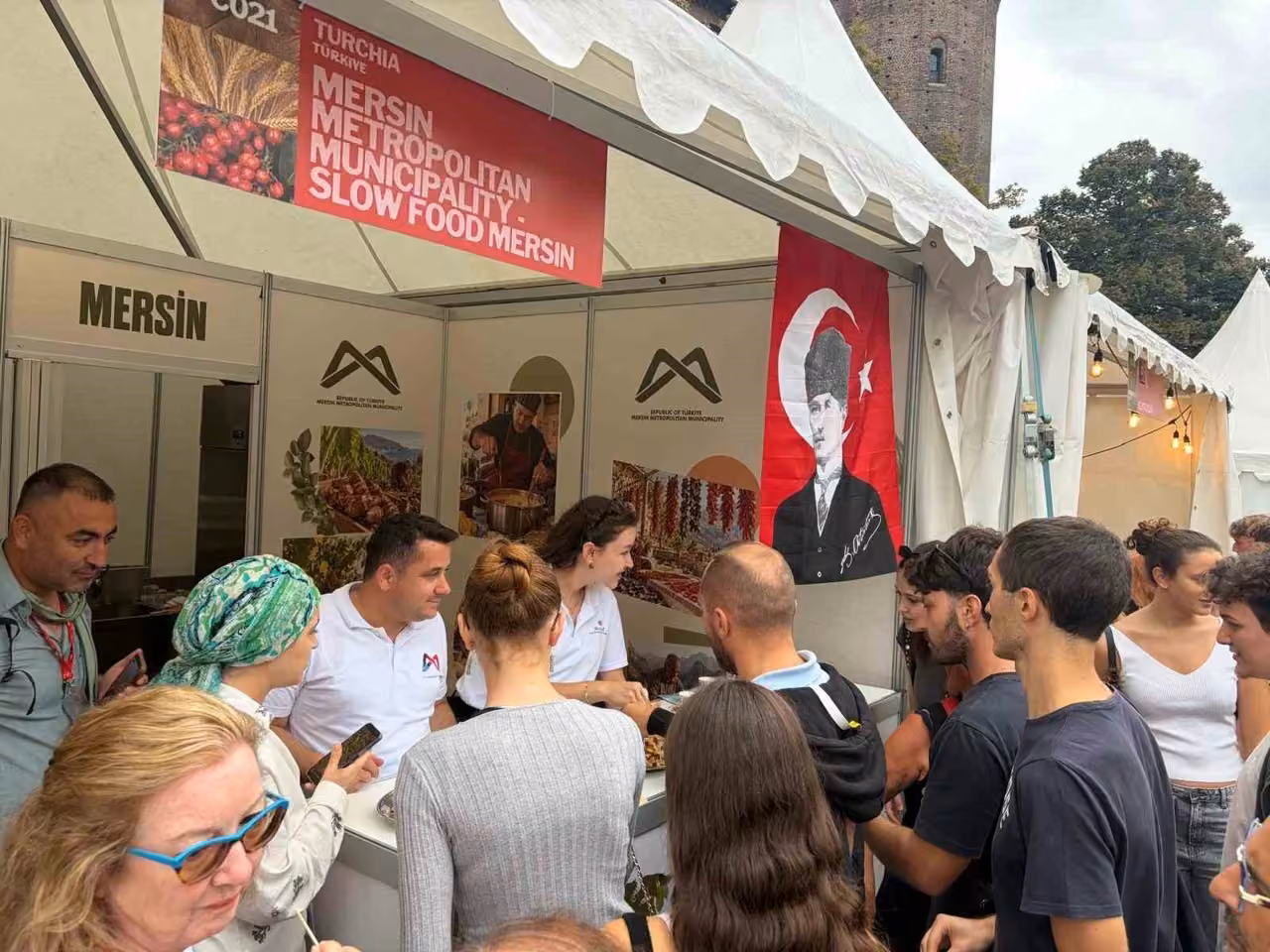 Mersin’in yöresel lezzetleri İtalya’da tanıtıldı